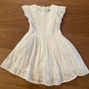Beautiful white lace and embroidered Cyrillus dress
